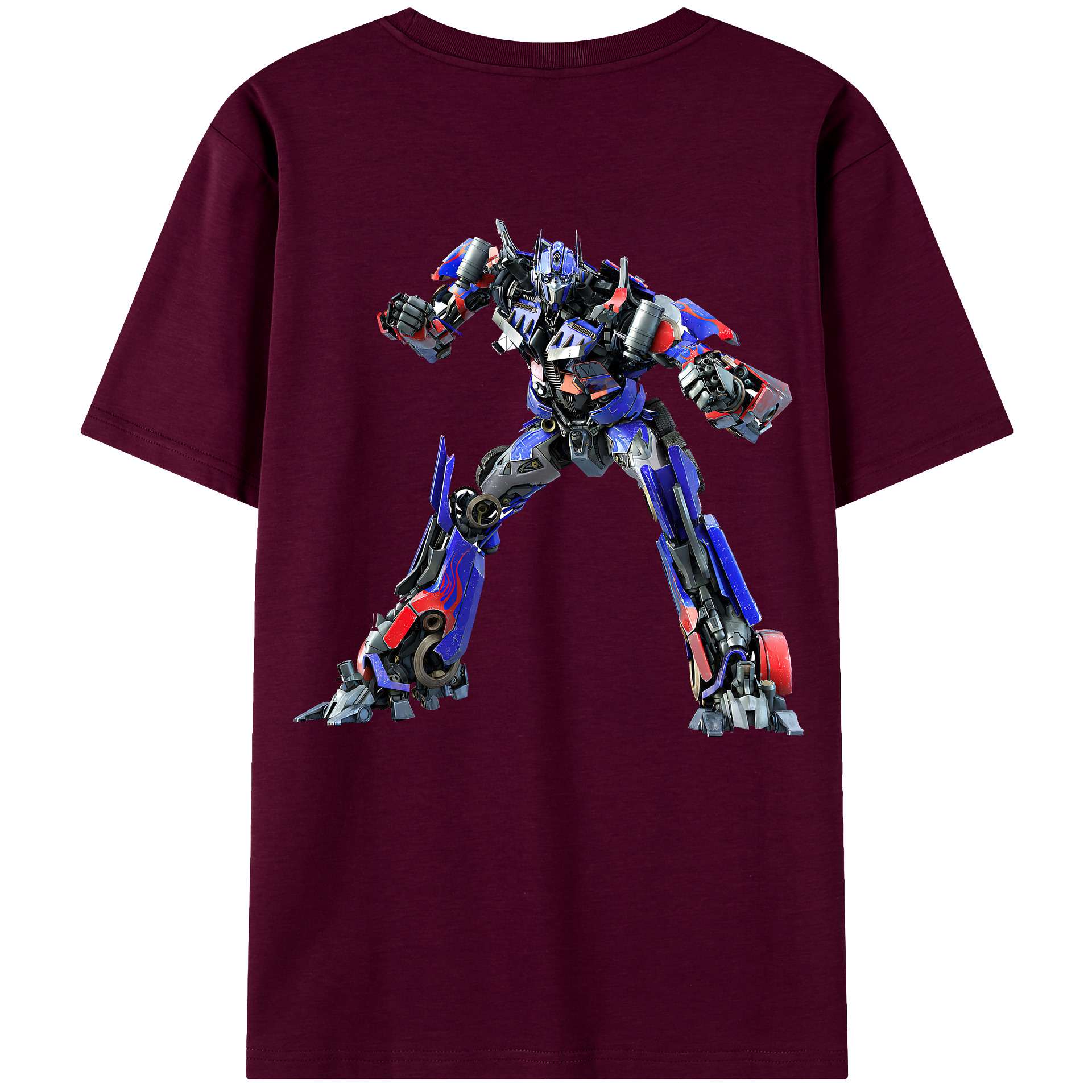 （画像用） Transformers トランスフォーマー レディース半袖Tシャツ(バックプリント)